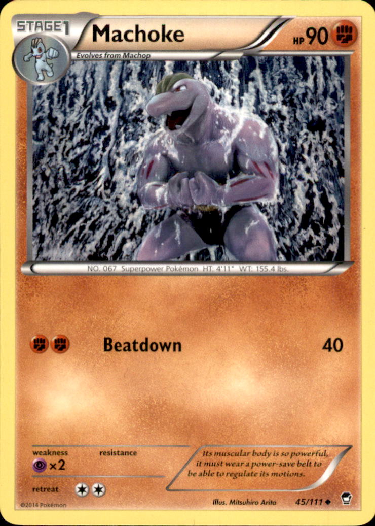 Machoke Uncommon XY - Furious Fists 45/111 NM
