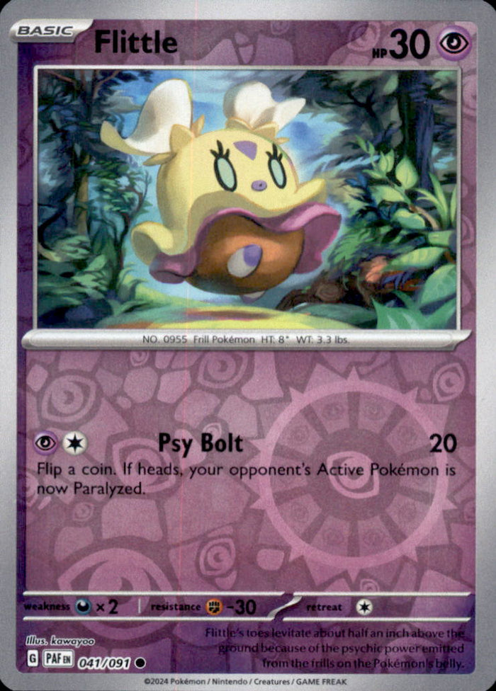 Flittle Reverse Holo Common SV: Paldean Fates 041/091 NM