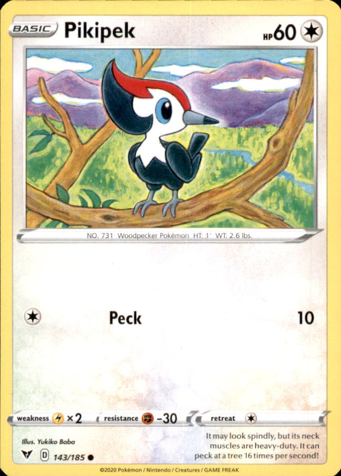 Pikipek Common SWSH04: Vivid Voltage 143/185 NM