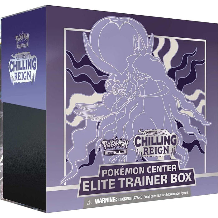 Chilling Reign Pokemon Center Elite Trainer Box (Shadow Rider Calyrex)
