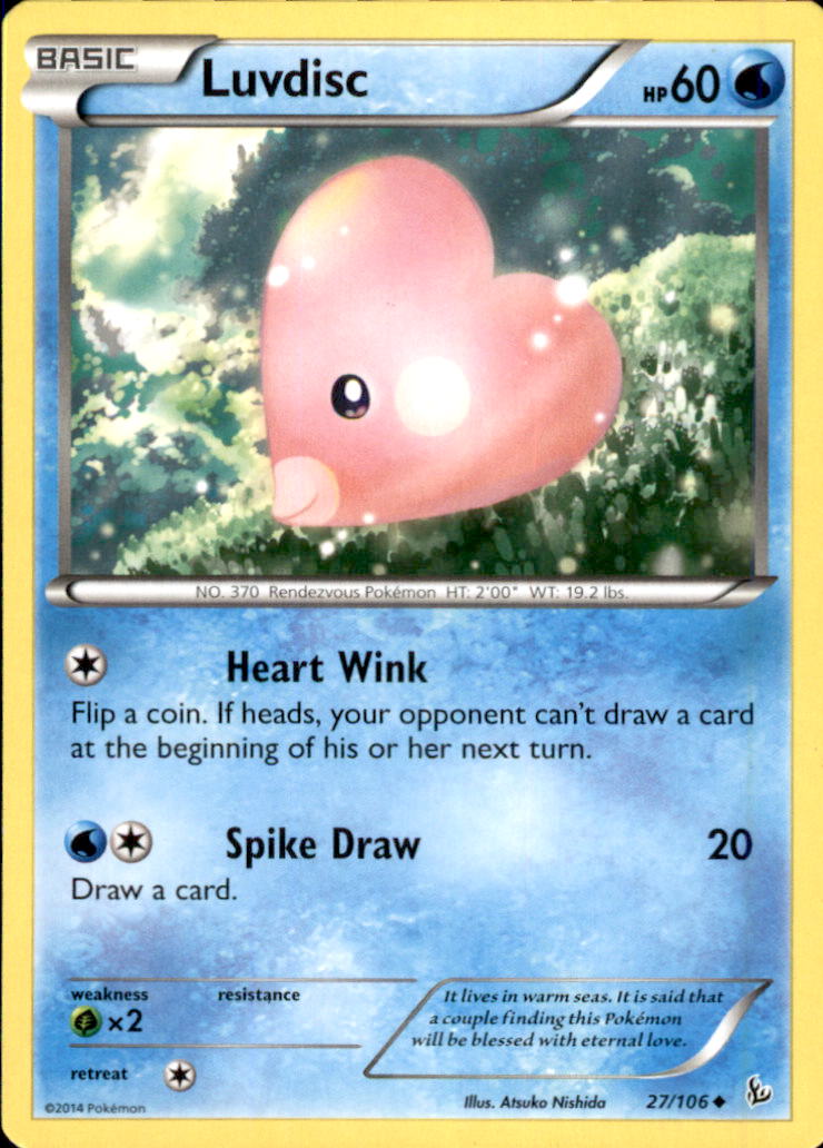 Luvdisc Uncommon XY - Flashfire 27/106 LP