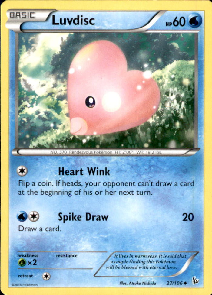 Luvdisc Uncommon XY - Flashfire 27/106 LP