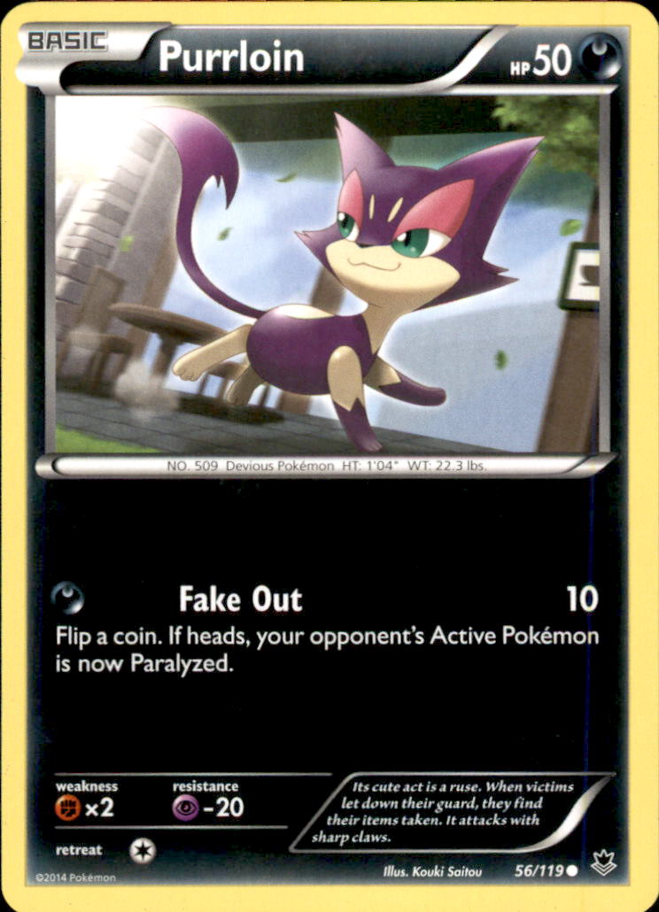 Purrloin Common XY - Phantom Forces 56/119 NM
