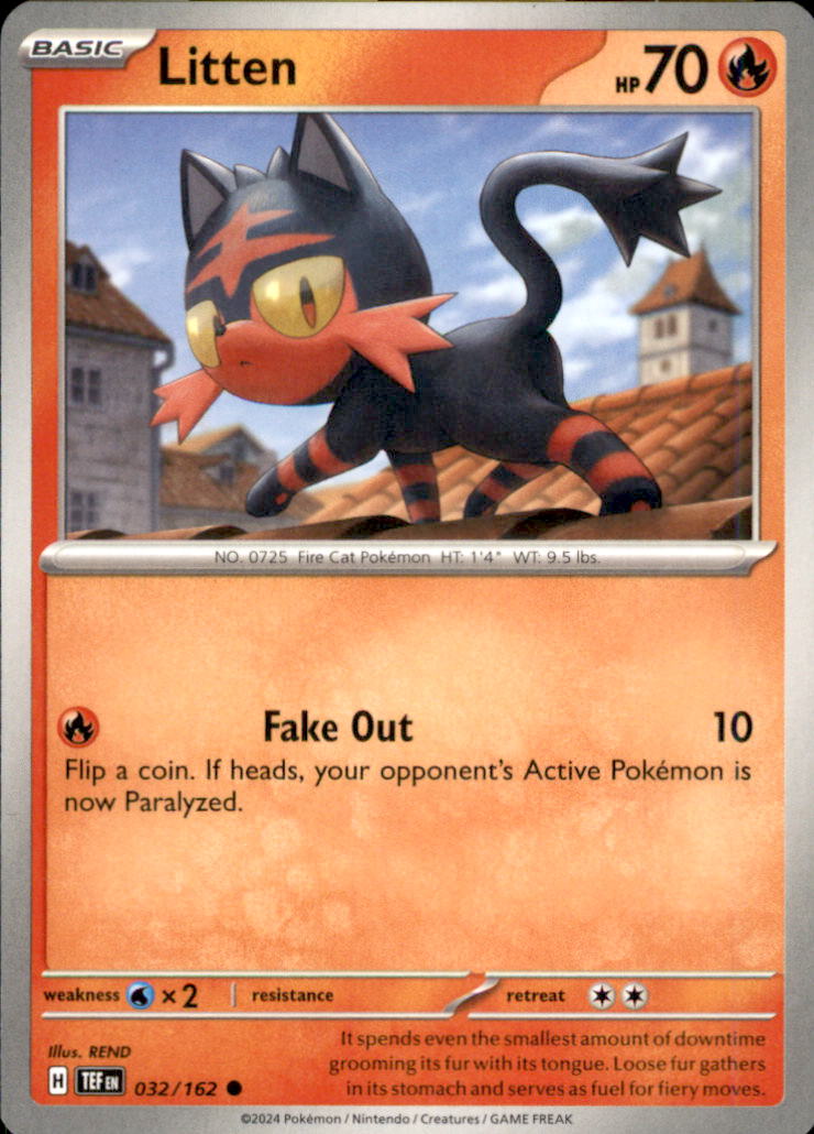 Litten Common SV05: Temporal Forces 032/162 NM