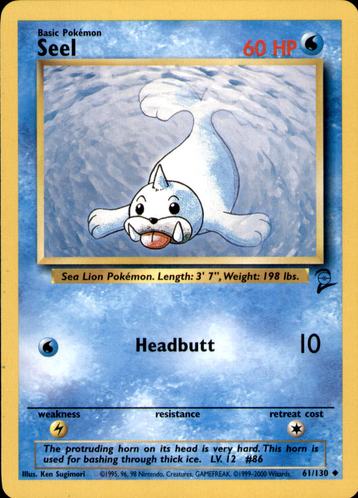 Seel Uncommon Base Set 2 061/130 LP
