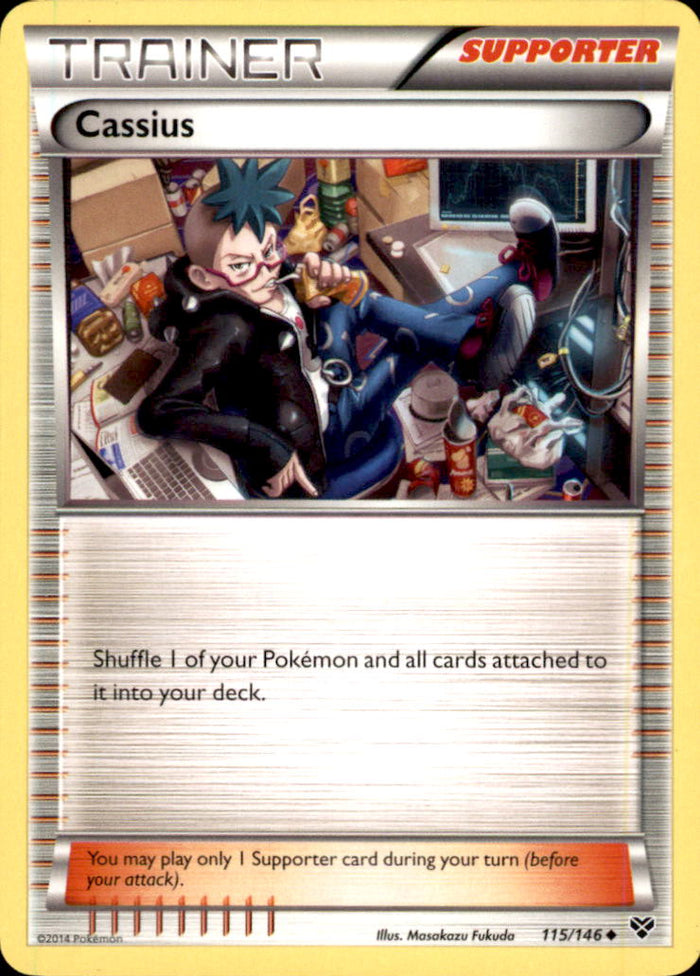 Cassius Uncommon XY Base Set 115/146 NM
