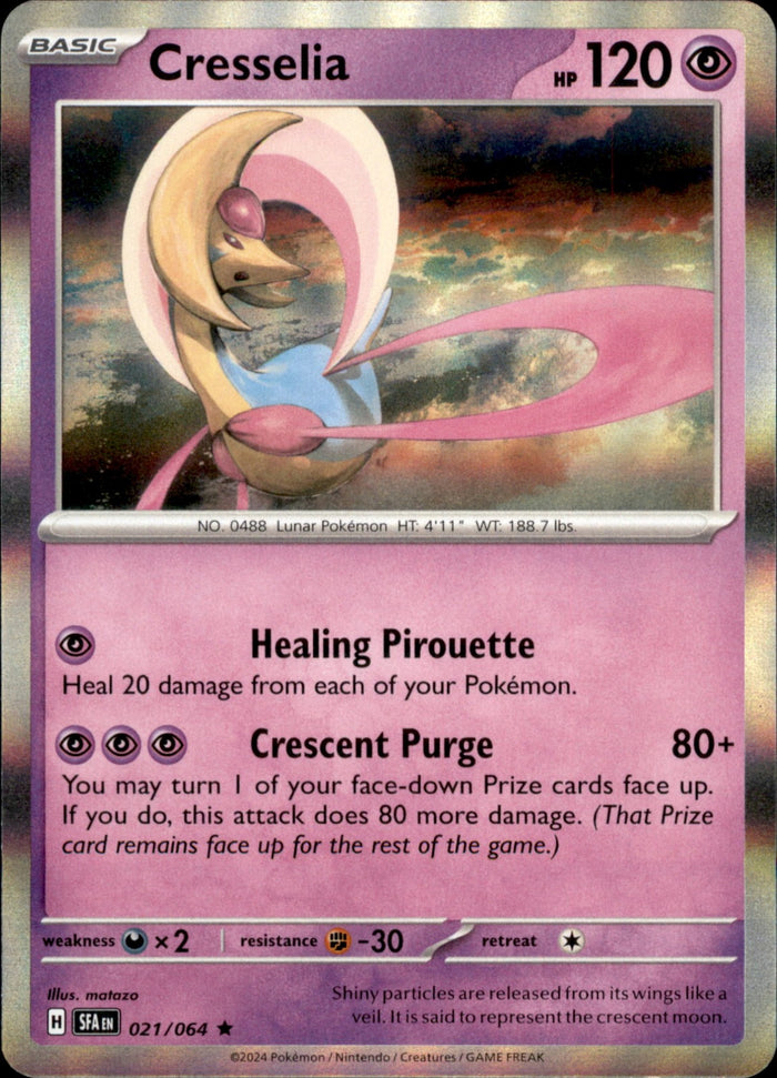 Cresselia Holo Rare SV: Shrouded Fable 021/064 NM