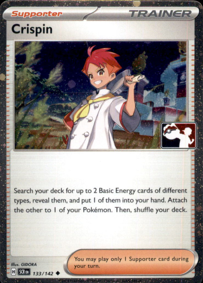 Crispin (Cosmos Holo) Holo Uncommon Prize Pack Series Cards 133/142 NM