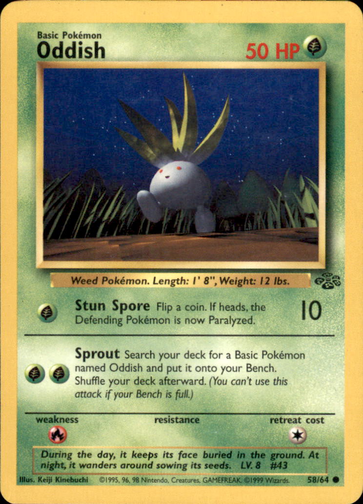 Oddish Unlimited Common Jungle 58/64 LP