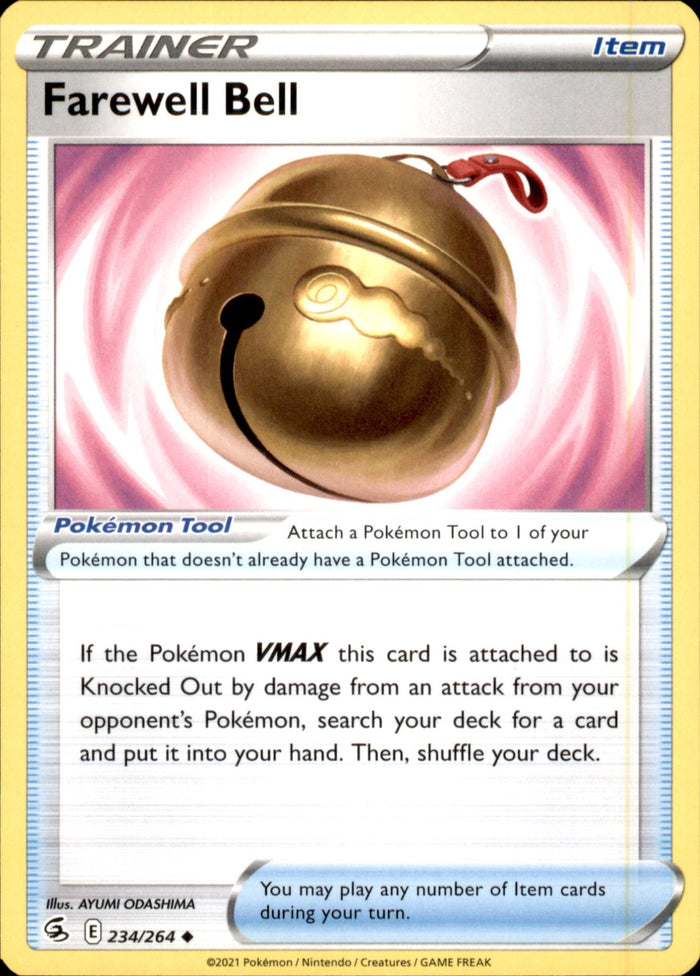 Farewell Bell Uncommon SWSH08: Fusion Strike 234/264 NM