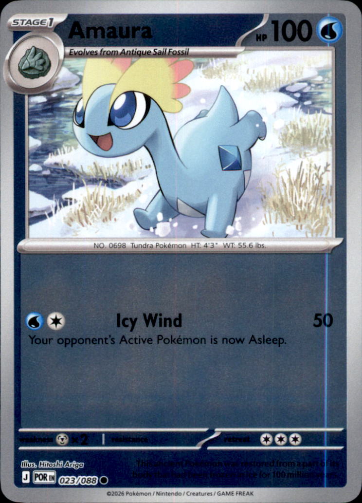 Amaura Reverse Holo Common ME03: Perfect Order 023/088 NM