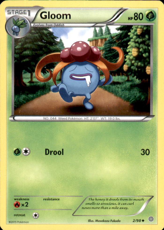 Gloom Uncommon XY - Ancient Origins 2/98 NM