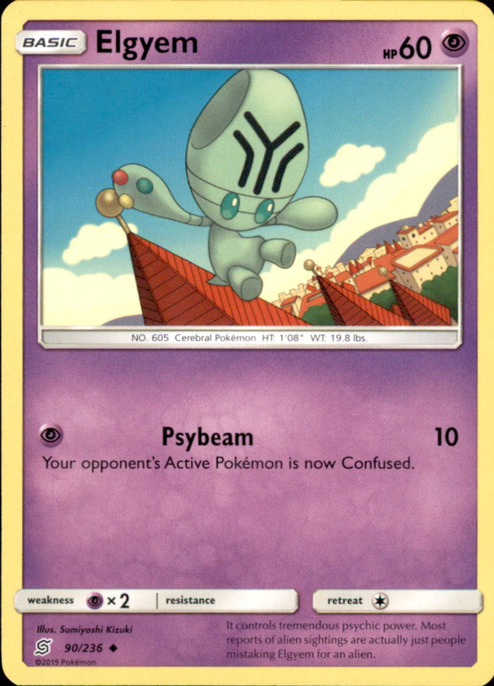 Elgyem Uncommon SM - Unified Minds 90/236 NM