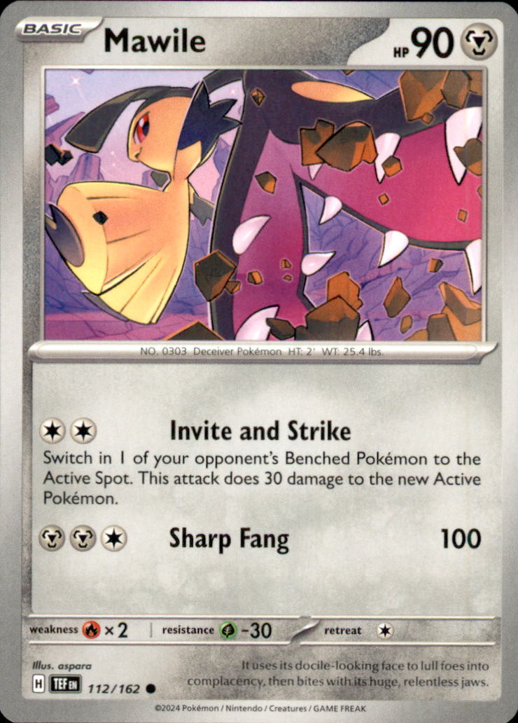 Mawile Common SV05: Temporal Forces 112/162 NM