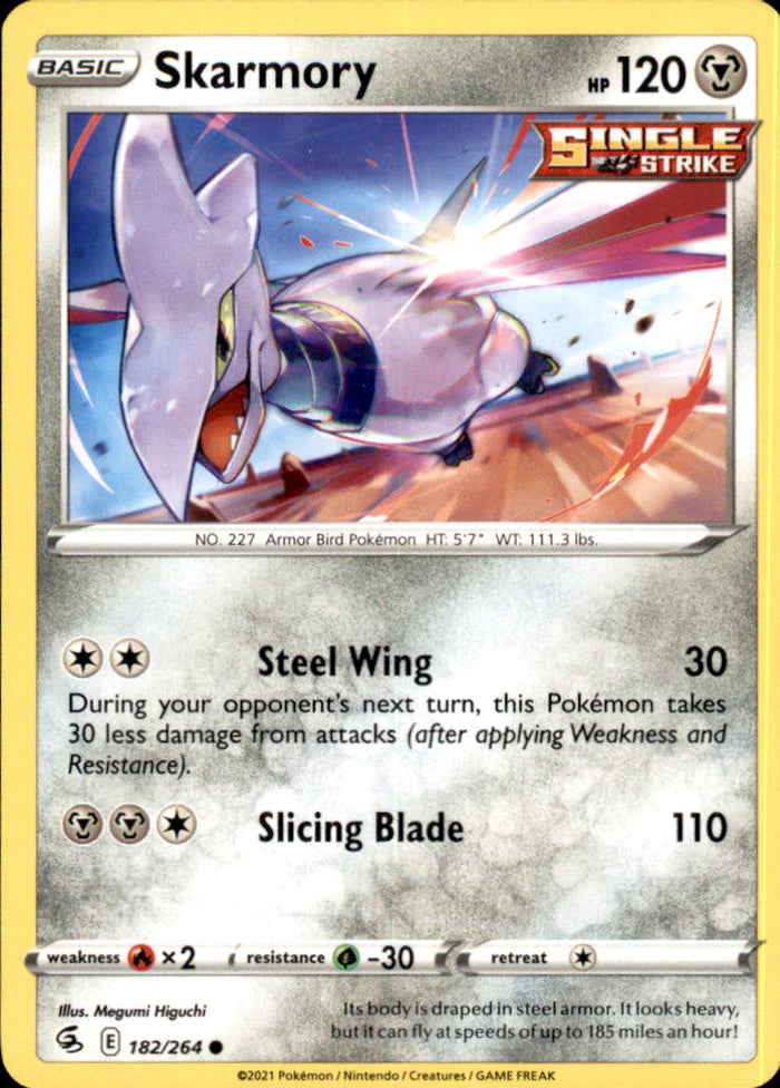 Skarmory Common SWSH08: Fusion Strike 182/264 NM