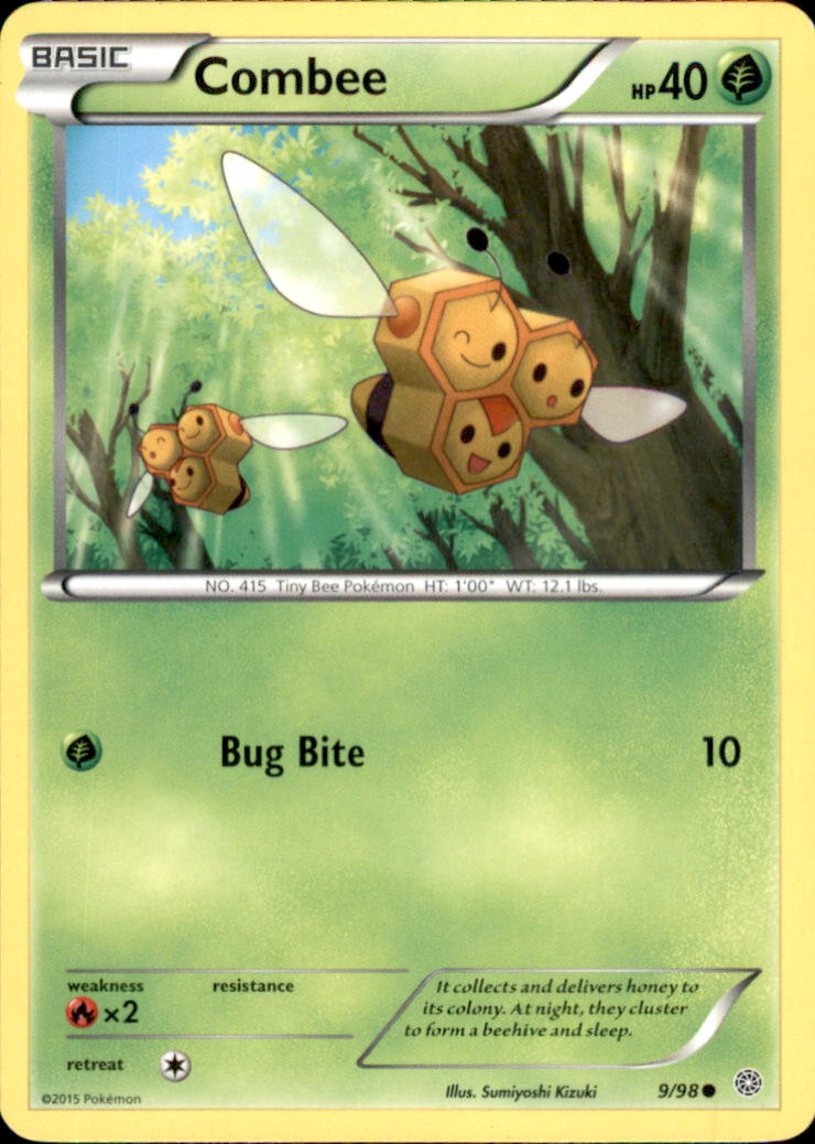 Combee Common XY - Ancient Origins 9/98 NM