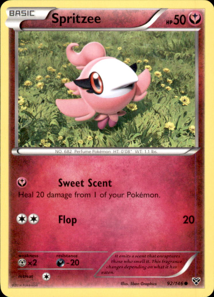 Spritzee Common XY Base Set 92/146 NM