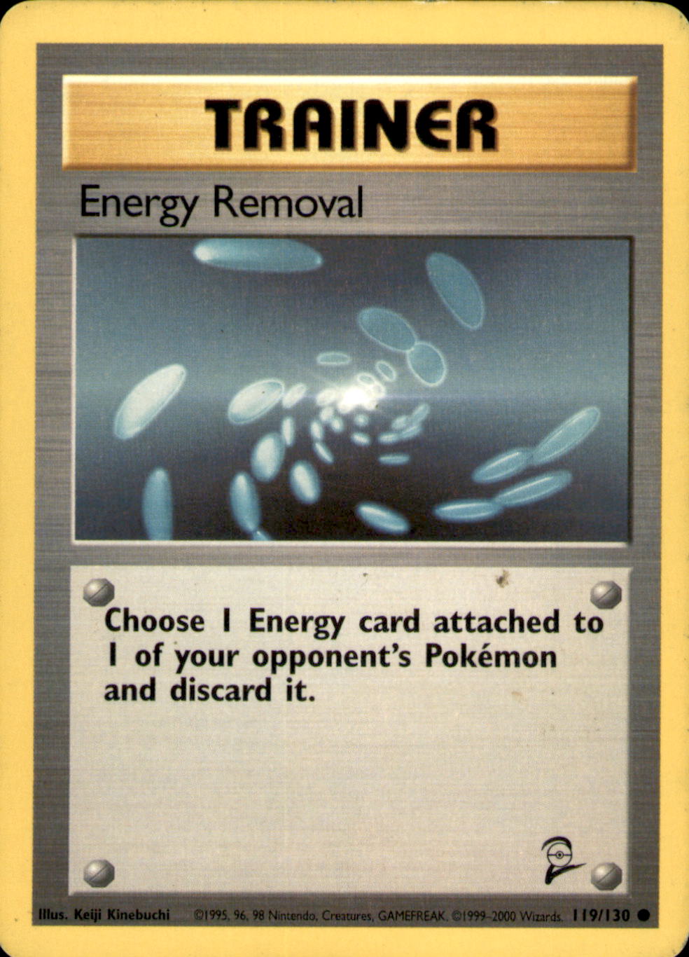 Energy Removal Common Base Set 2 119/130 LP