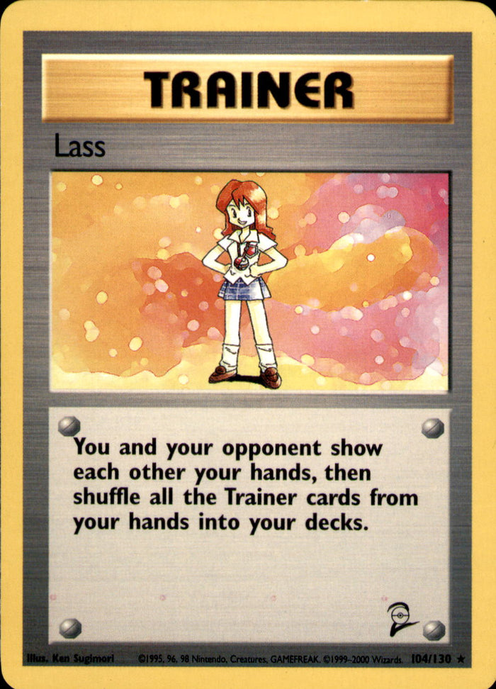 Lass Rare Base Set 2 104/130 LP