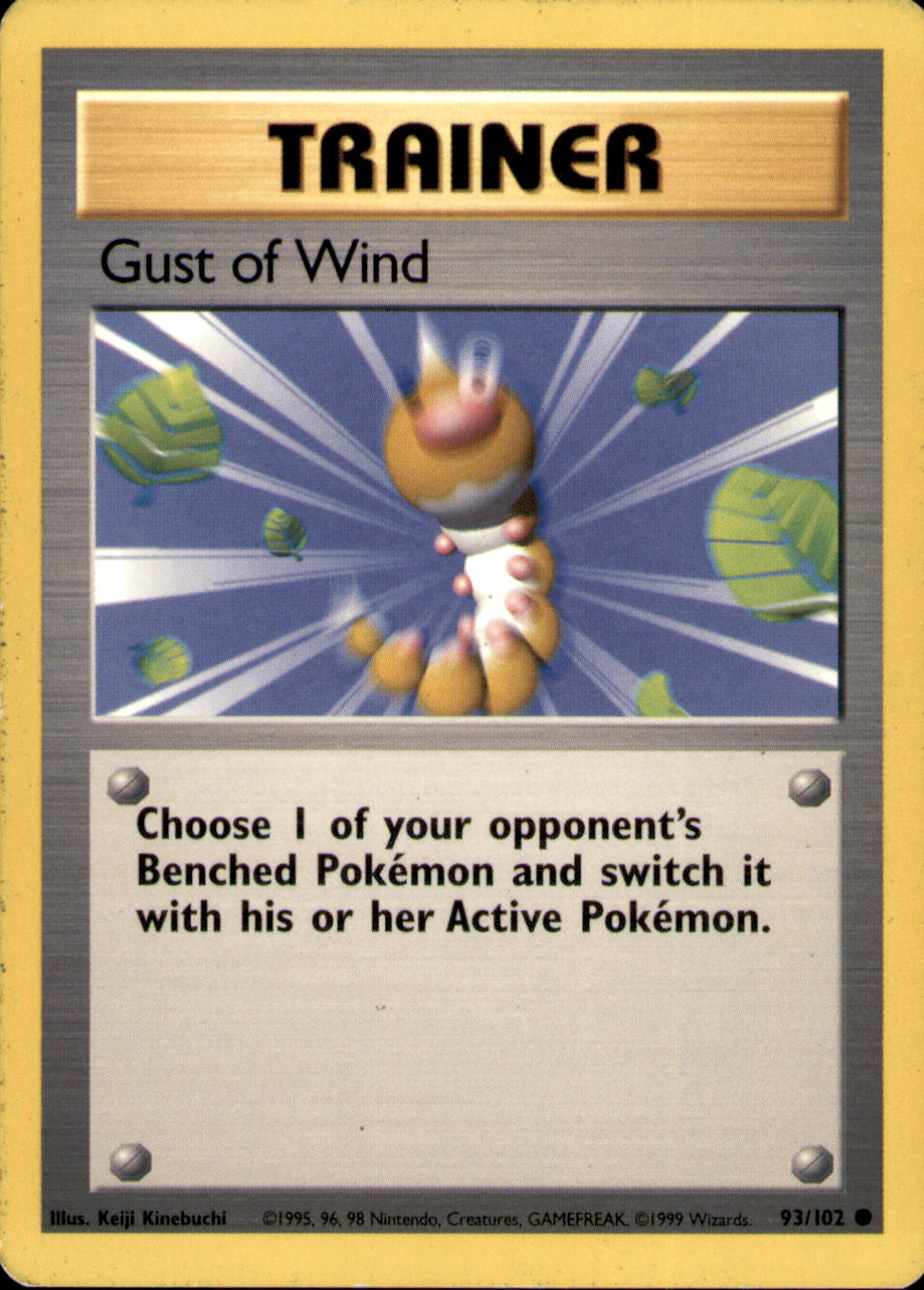 Gust of Wind Common Base Set 093/102 MP