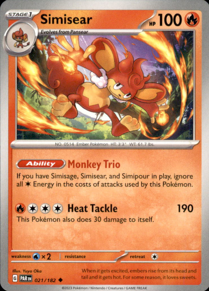 Simisear Uncommon SV04: Paradox Rift 021/182 NM