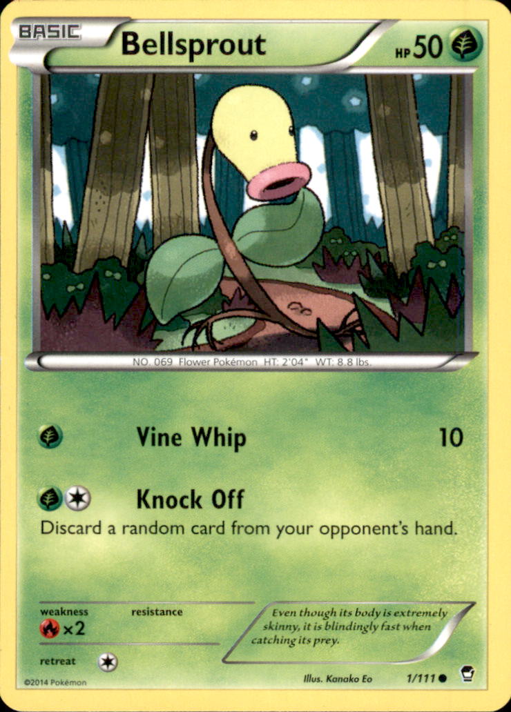 Bellsprout Common XY - Furious Fists 1/111 NM