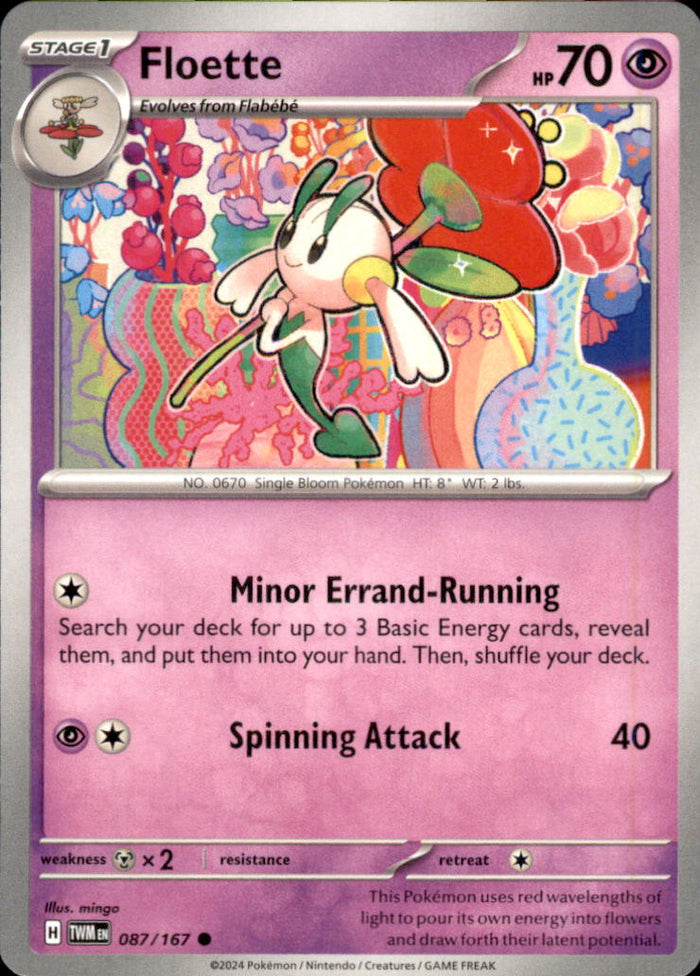 Floette Common SV06: Twilight Masquerade 087/167 NM