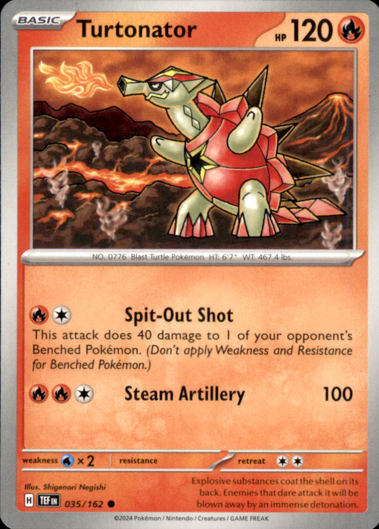 Turtonator Common SV05: Temporal Forces 035/162 NM