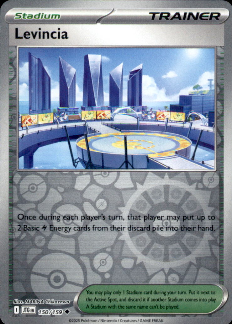 Levincia Reverse Holo Uncommon SV09: Journey Together 150/159 NM