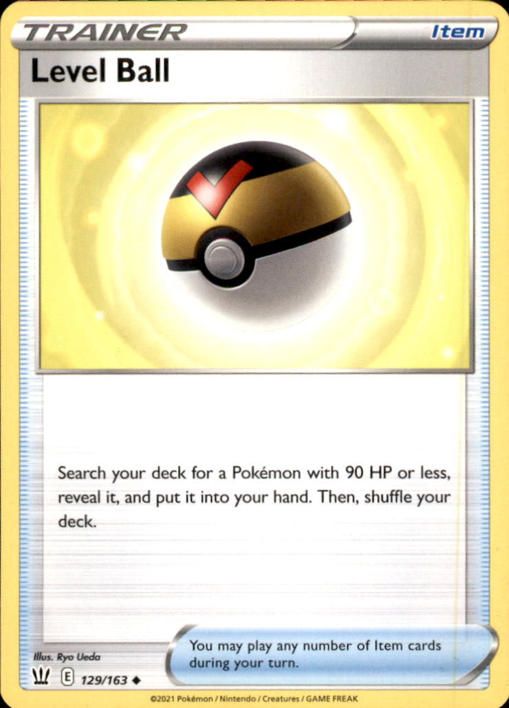 Level Ball Uncommon SWSH05: Battle Styles 129/163 NM