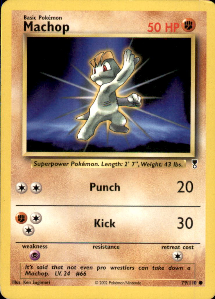 Machop Common Legendary Collection 079/110 LP