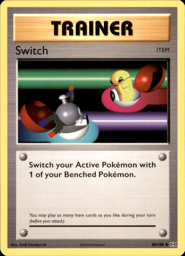 Switch Uncommon XY - Evolutions 88/108 NM