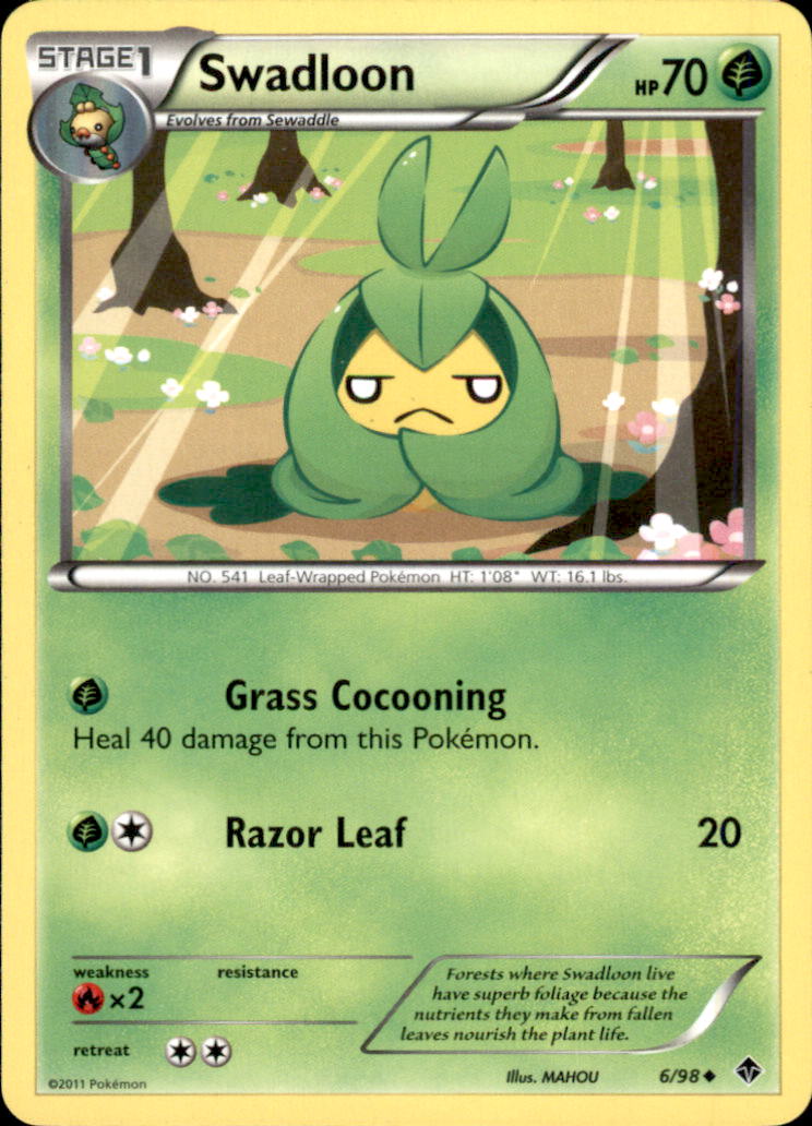 Swadloon (6) Uncommon Emerging Powers 6/98 NM