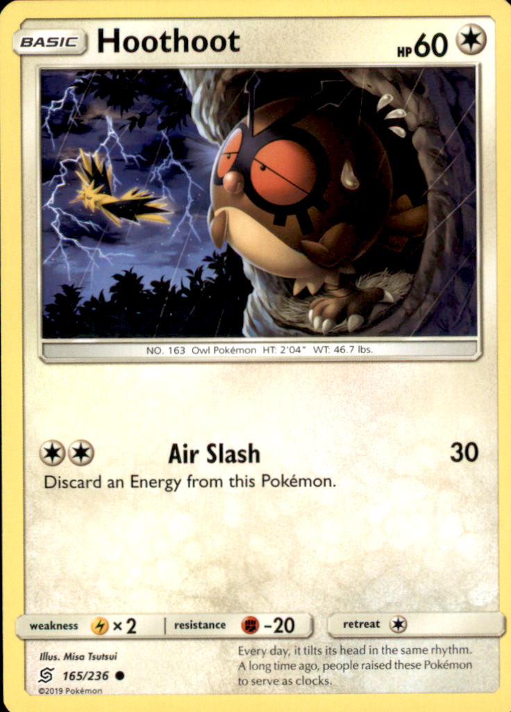 Hoothoot Common SM - Unified Minds 165/236 NM