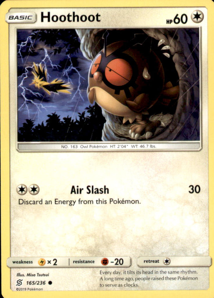 Hoothoot Common SM - Unified Minds 165/236 NM