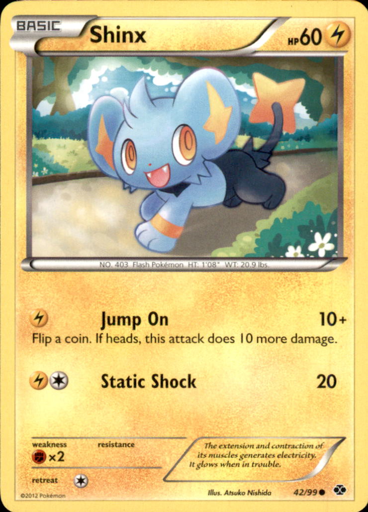 Shinx (42) Common Next Destinies 42/99 NM