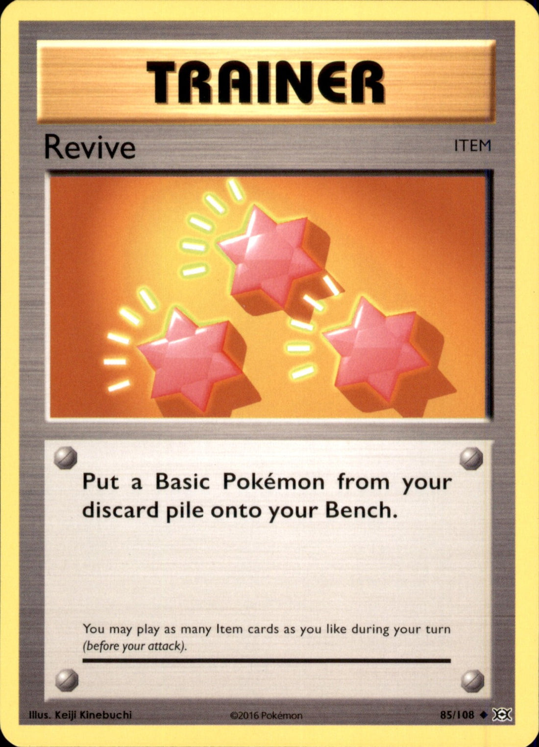 Revive Uncommon XY - Evolutions 85/108 NM