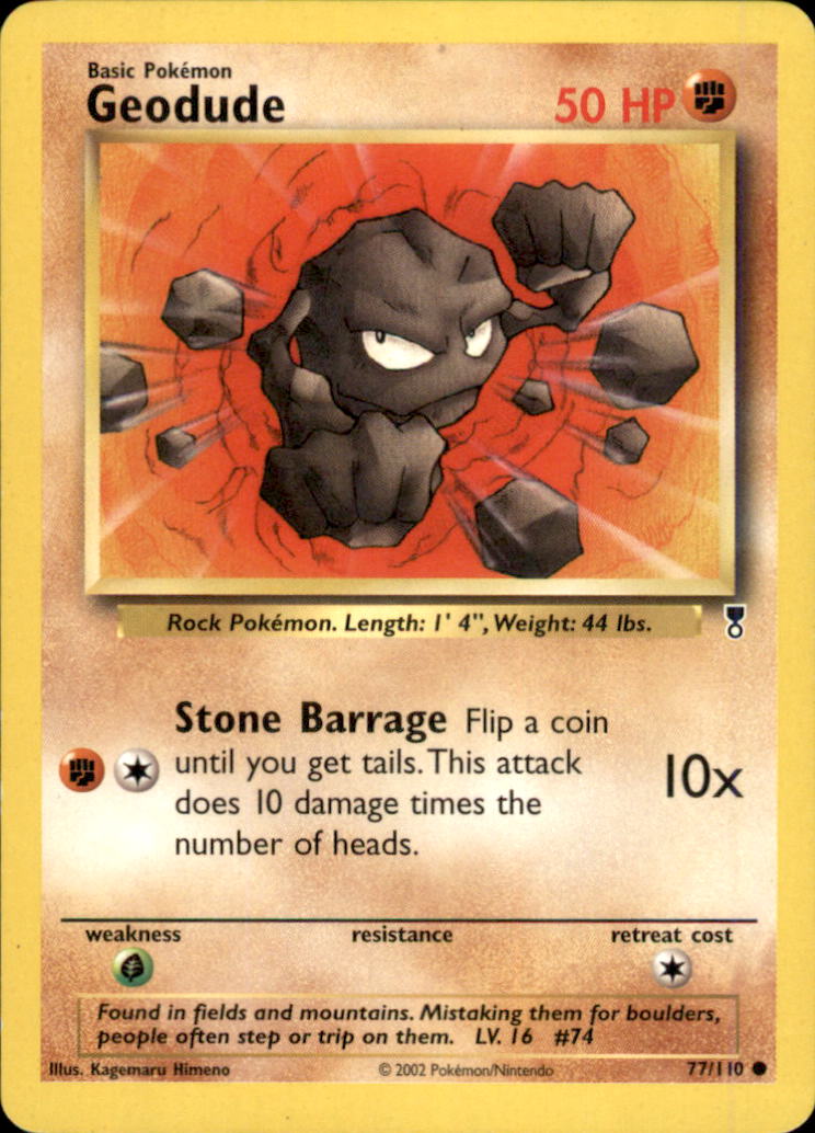 Geodude Common Legendary Collection 077/110 LP
