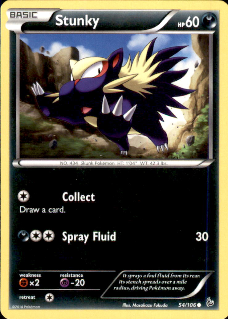 Stunky (54) Common XY - Flashfire 54/106 LP
