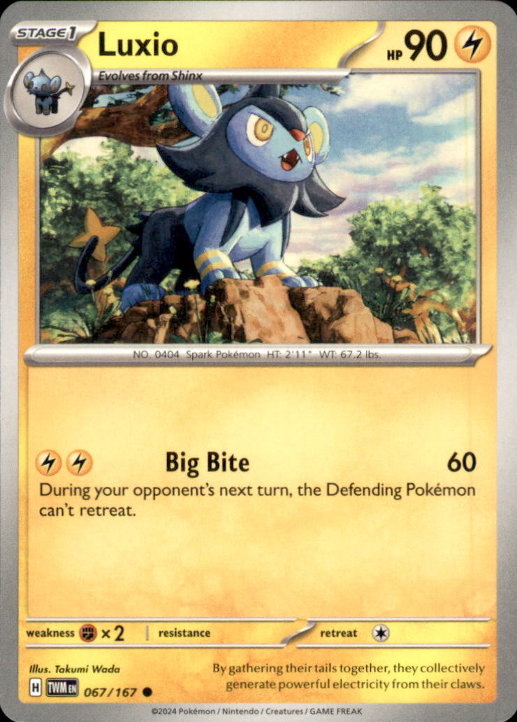 Luxio Common SV06: Twilight Masquerade 067/167 NM