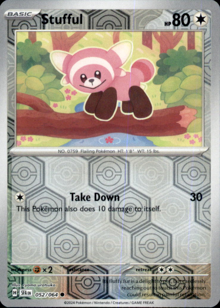 Stufful Reverse Holo Common SV: Shrouded Fable 052/064 NM