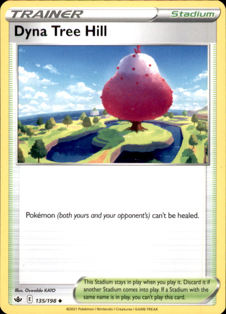 Dyna Tree Hill Uncommon SWSH06: Chilling Reign 135/198 NM