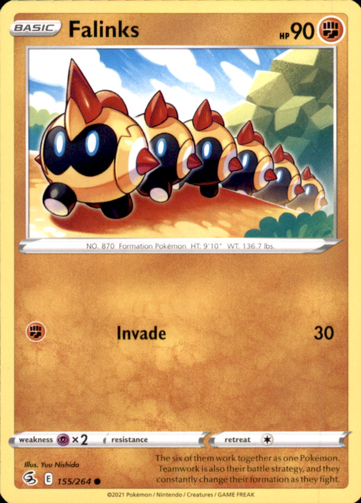Falinks (155) Common SWSH08: Fusion Strike 155/264 NM