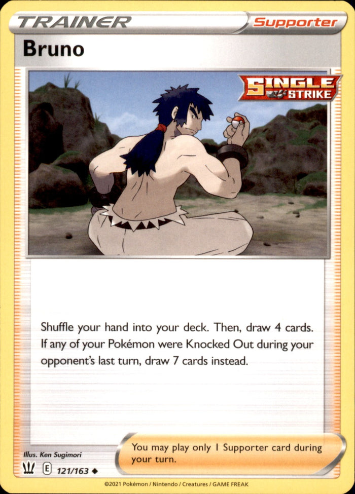 Bruno Uncommon SWSH05: Battle Styles 121/163 NM