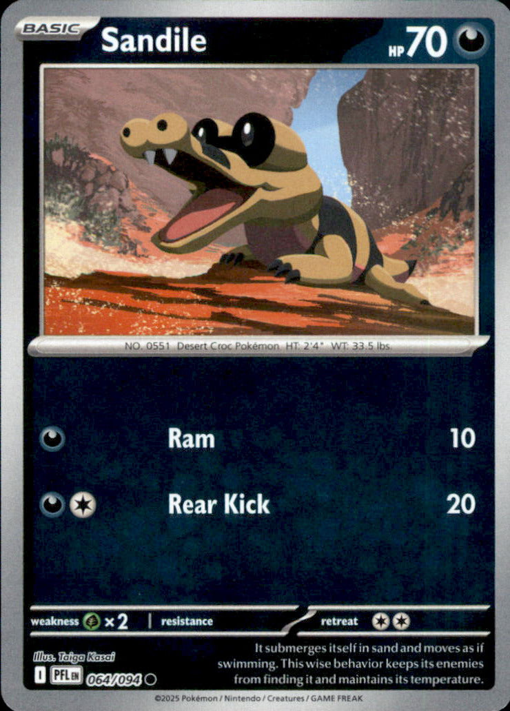 Larvesta (Master Ball Pattern) Holo Common SV: Black Bolt 015/086 NM