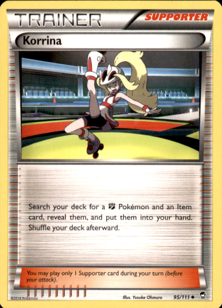 Korrina Uncommon XY - Furious Fists 95/111 NM