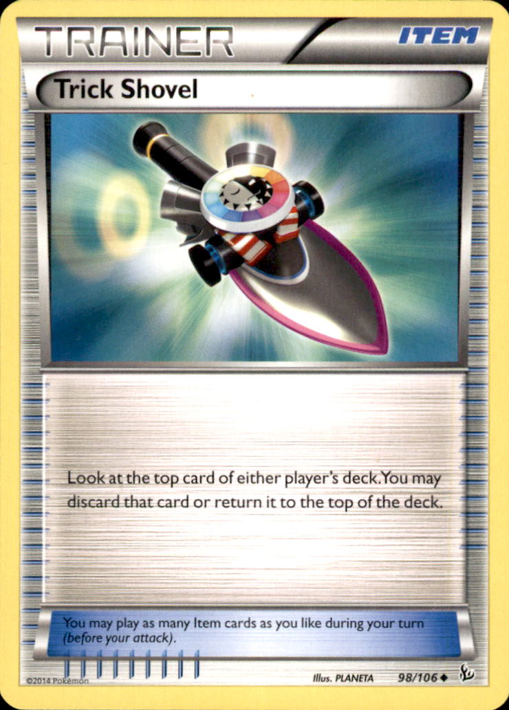 Trick Shovel Uncommon XY - Flashfire 98/106 NM