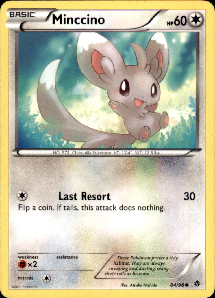 Minccino Common Emerging Powers 84/98 NM