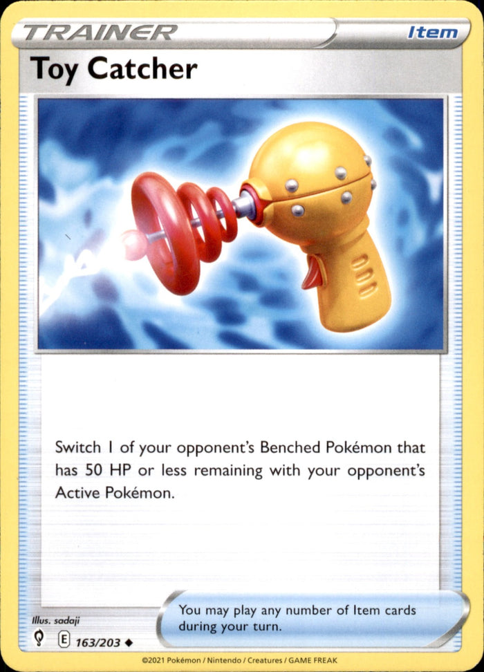 Toy Catcher Uncommon SWSH07: Evolving Skies 163/203 NM