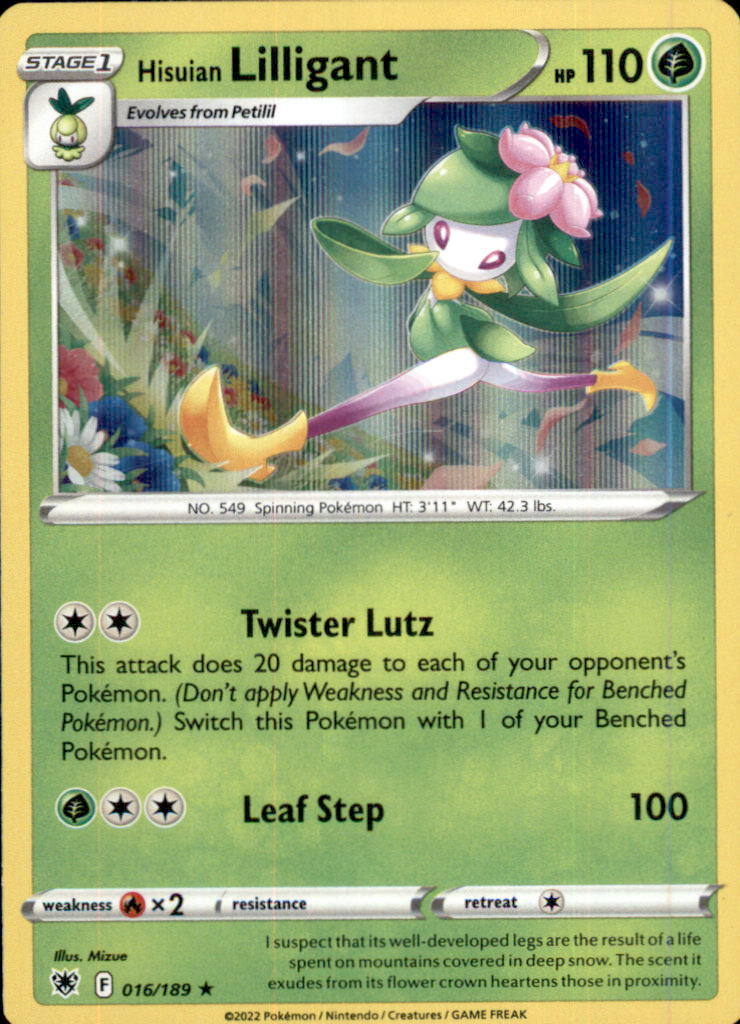 Hisuian Lilligant Holo Rare SWSH10: Astral Radiance 016/189 NM